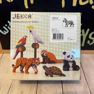 JEKCA Zebra 01 Building Block toy for Kidults
